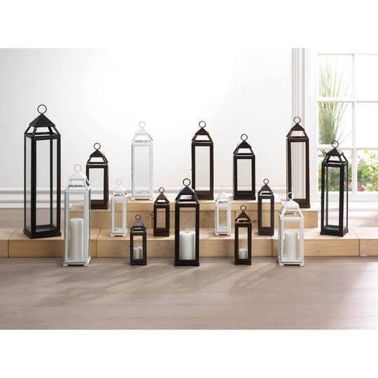10.75" Black Small Slate Lantern